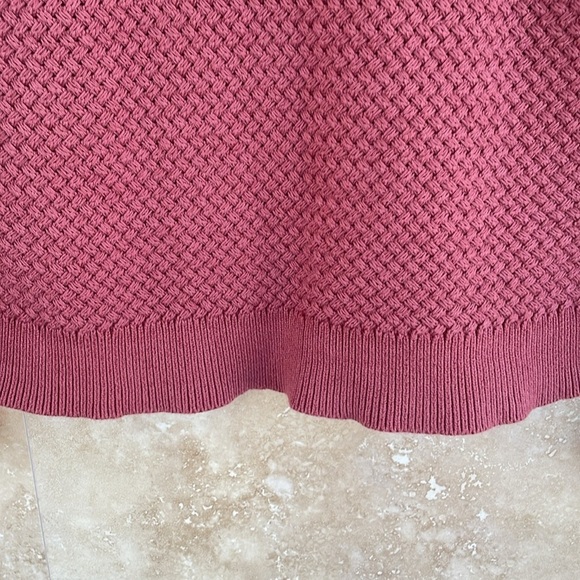 L.L.Bean Sweater Size XS 100% Cotton Textured Knit Pullover Women’s Long Sleeve - Picture 4 of 12